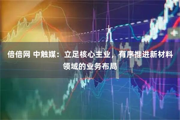 倍倍网 中触媒：立足核心主业，有序推进新材料领域的业务布局